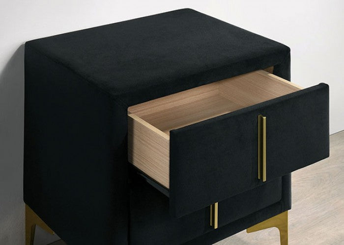 Florizel Nightstand - Black