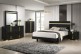 FM7217BK Lillestrom Queen Platform bed with Underbed LED