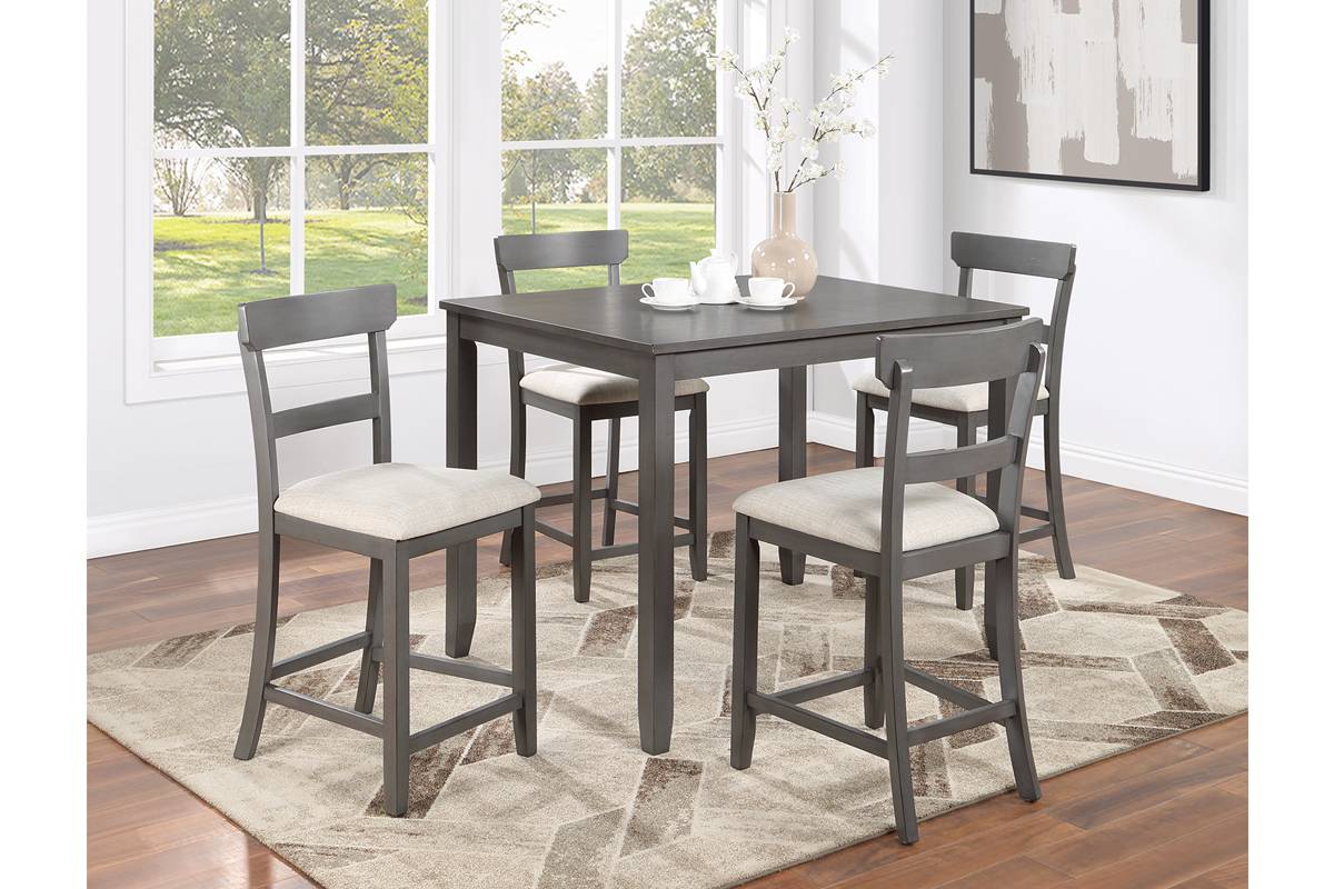 F2622 5-PC Counter Height Dining Set