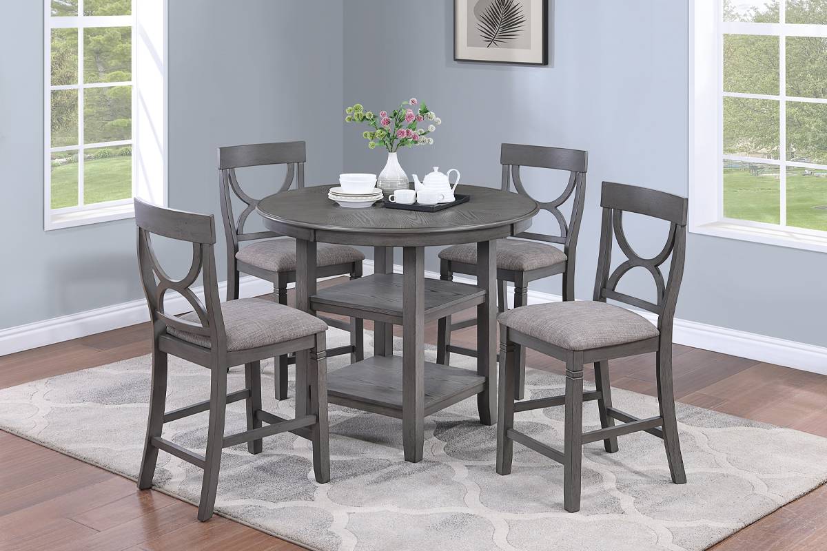 F2626 5-Pc Counter Height Dining Set