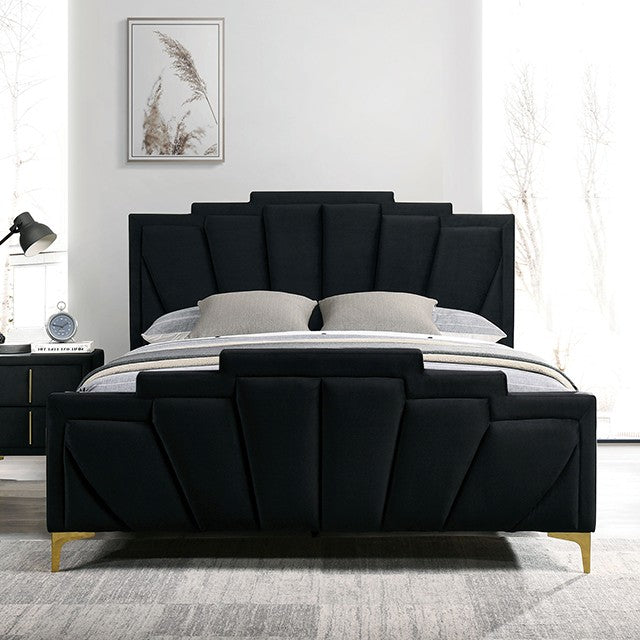 Florizel Platform Bed - Black
