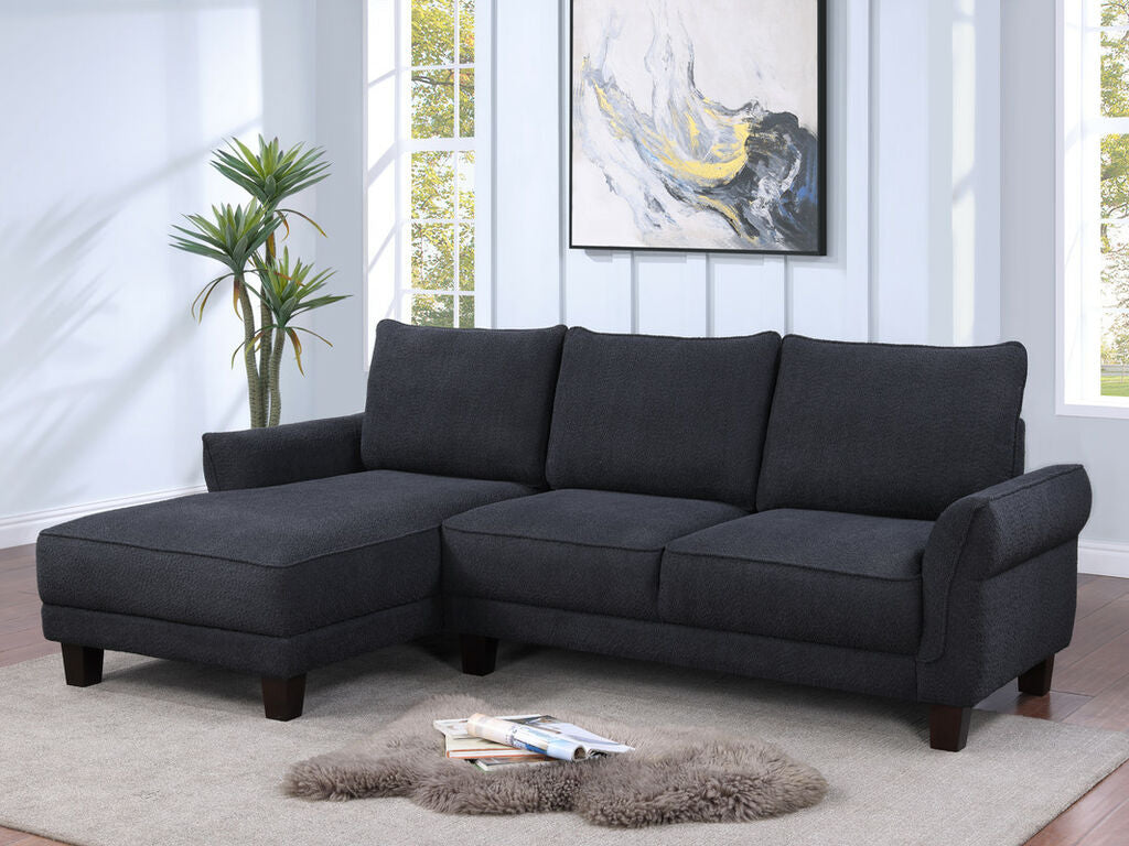 Belle 96 Sectional Sofa with Left-Facing Chaise