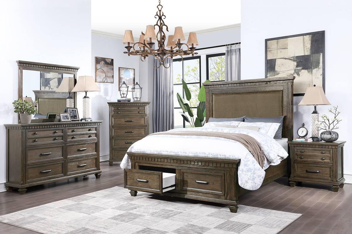 F9563Q Queen Storage Bed