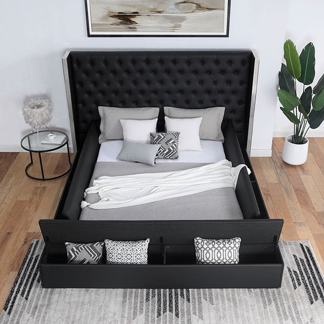 Eudora Queen Platform Bed with Storage