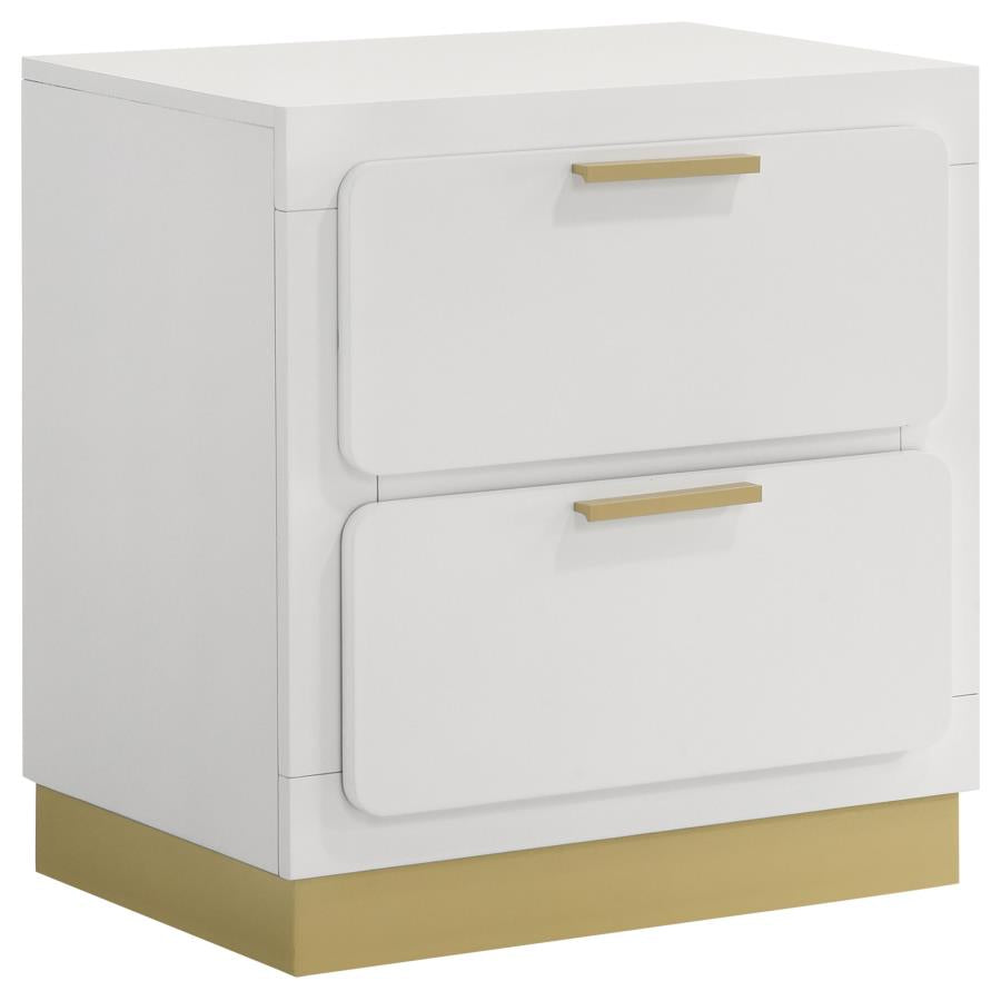224771Q Caraway Modern Queen Bedroom Set with touch LED