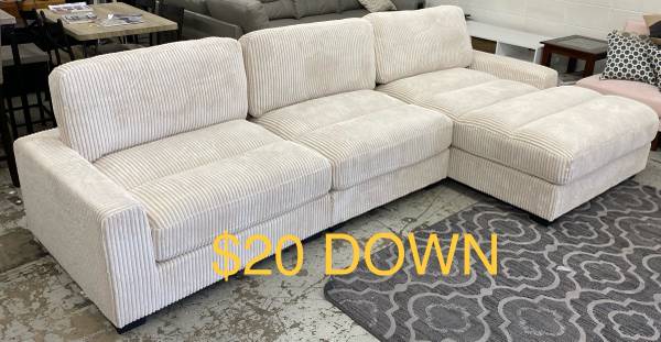 Wade Cloud 3pc Sectional