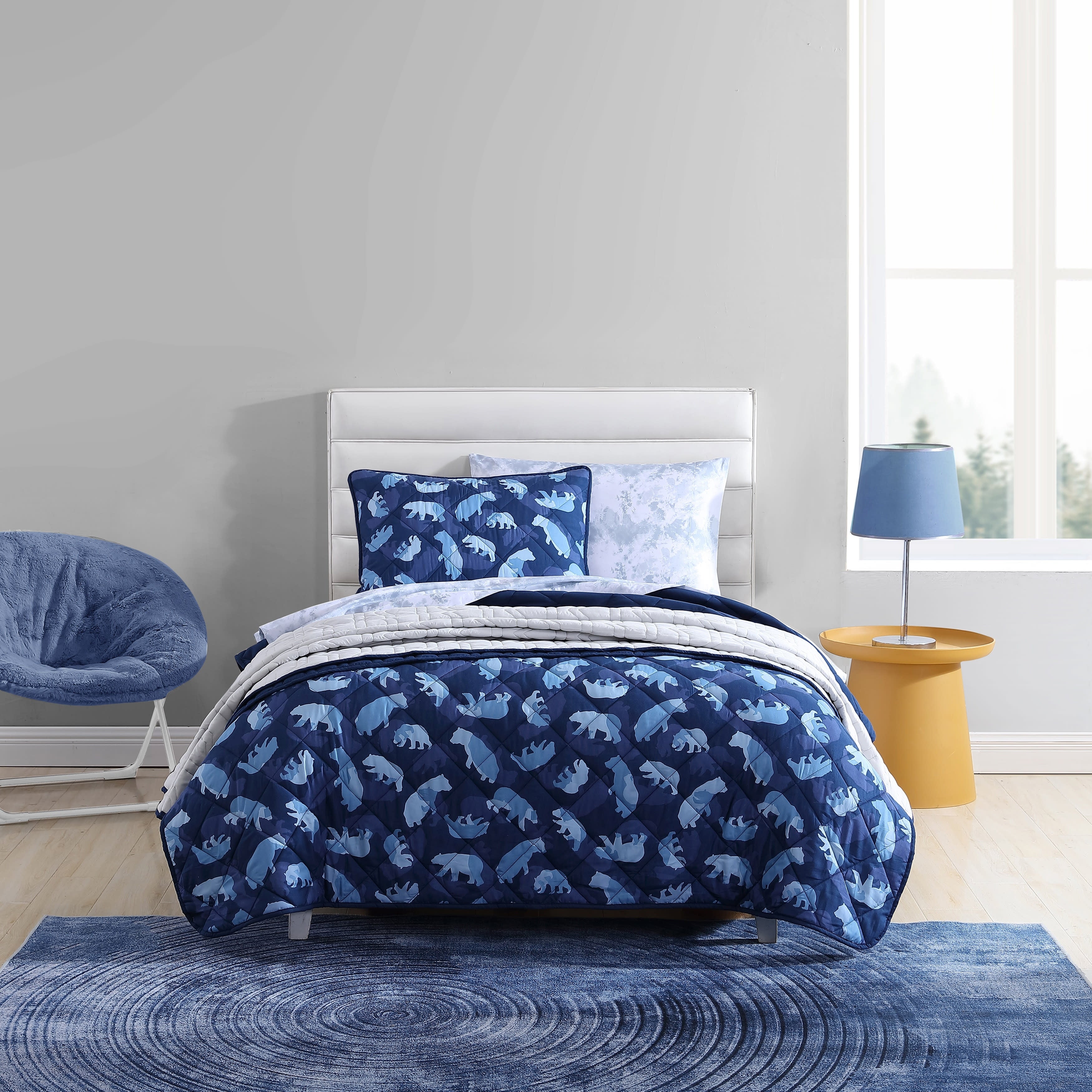 Parure de lit Eddie Bauer Kids Camp Camo Navy