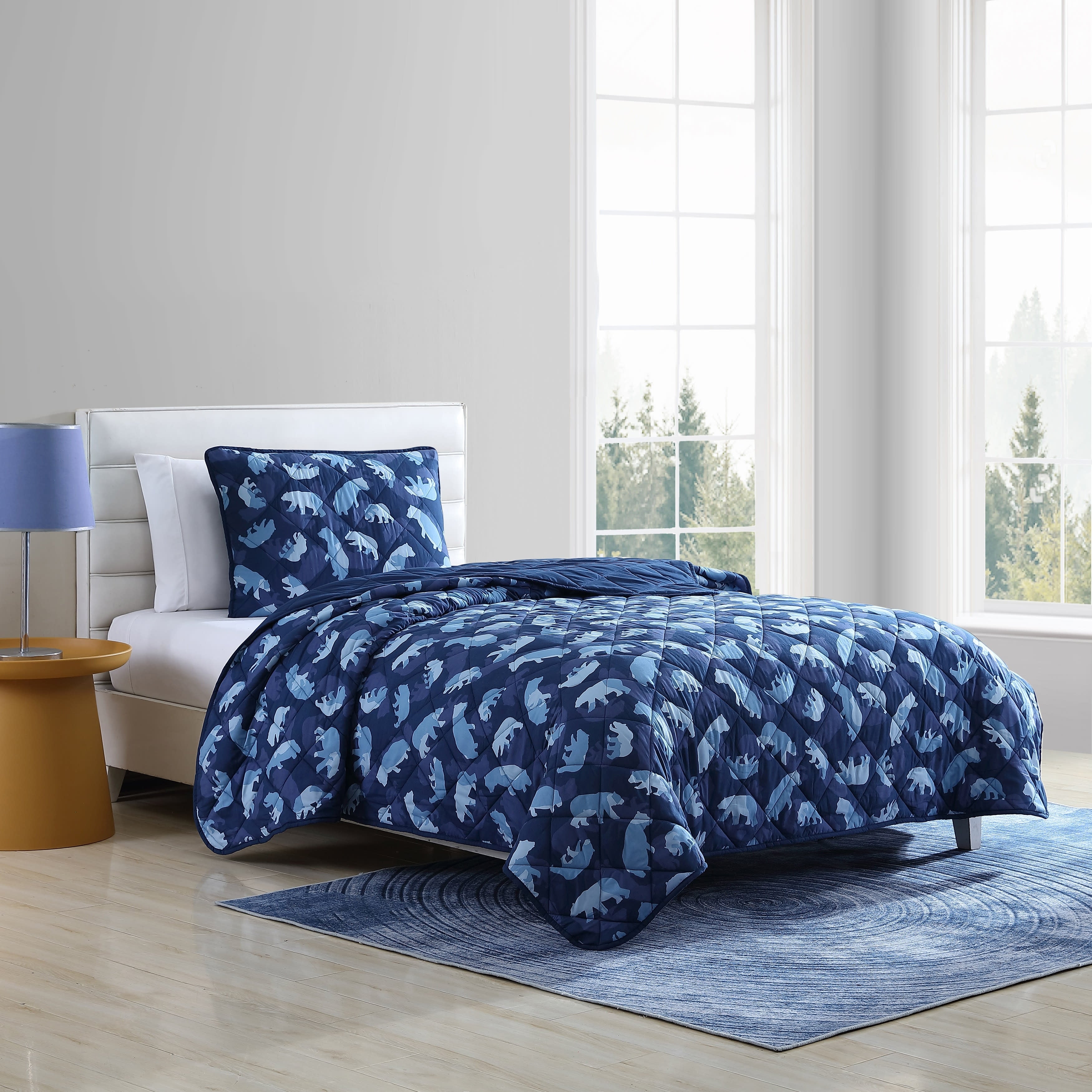 Parure de lit Eddie Bauer Kids Camp Camo Navy