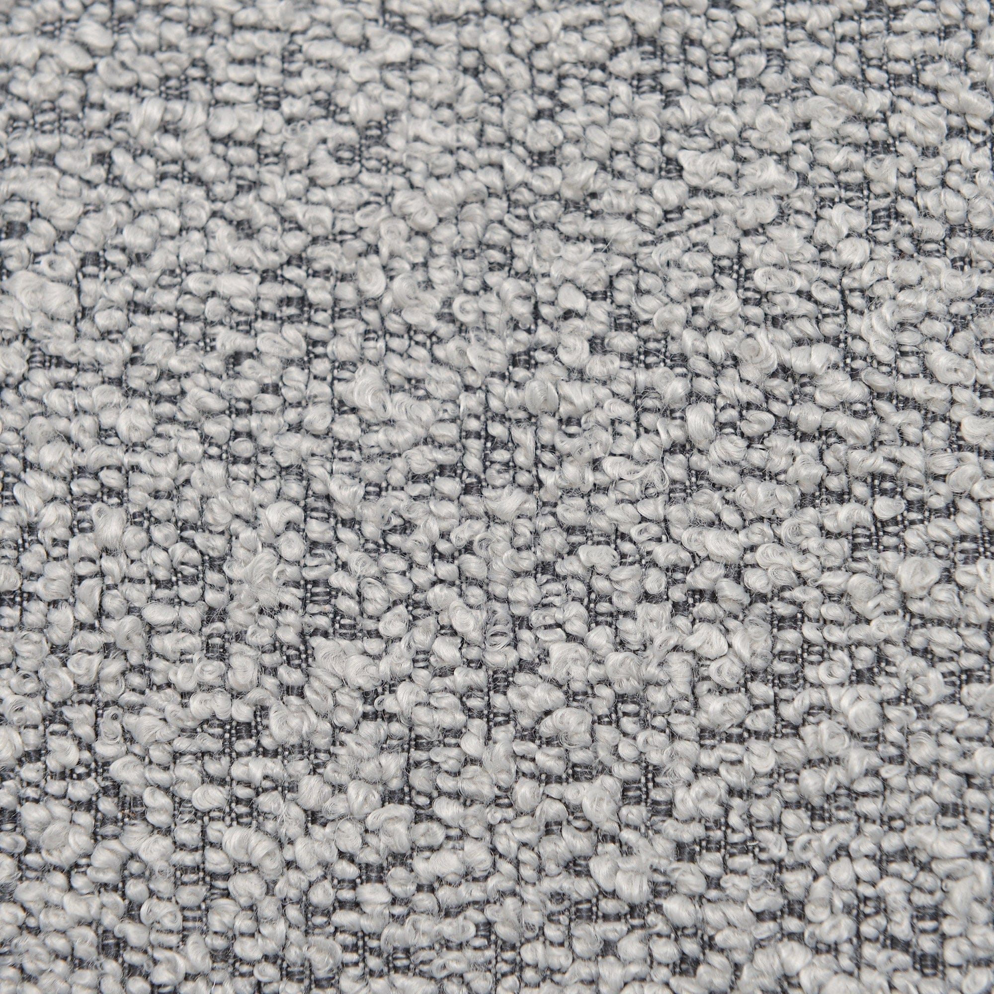 Causeuse 2 places rembourrée KINWELL Boucle avec coussins